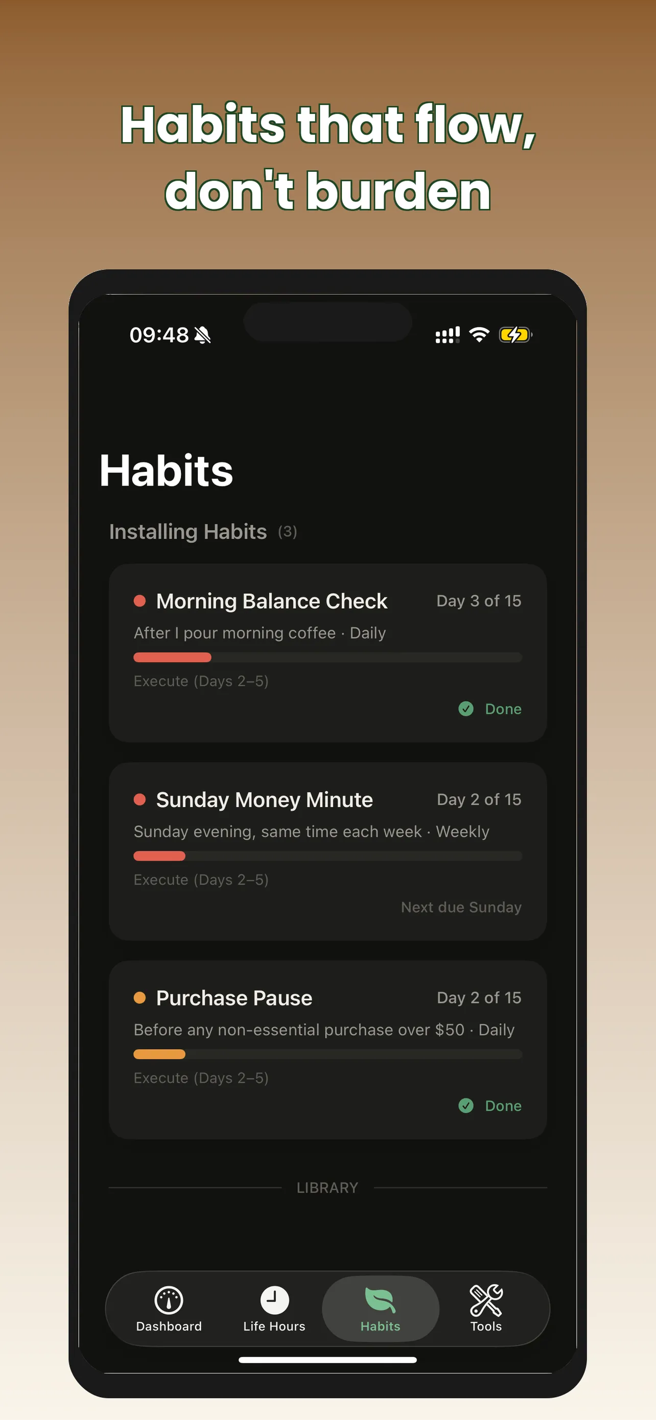 Hacking Habits - Life Hours Calculator