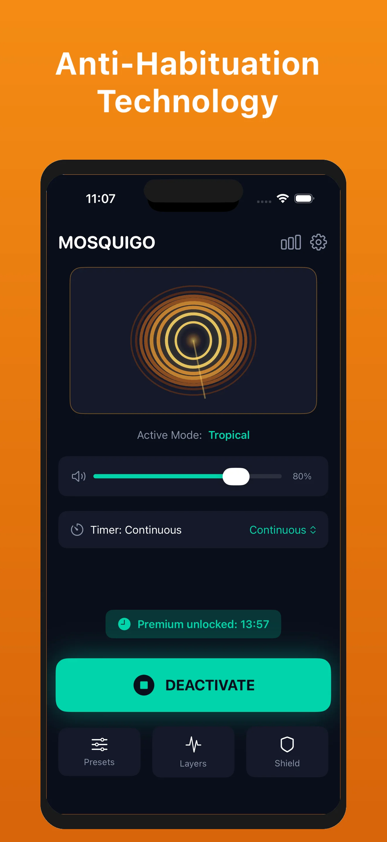 MosquiGo app screenshot